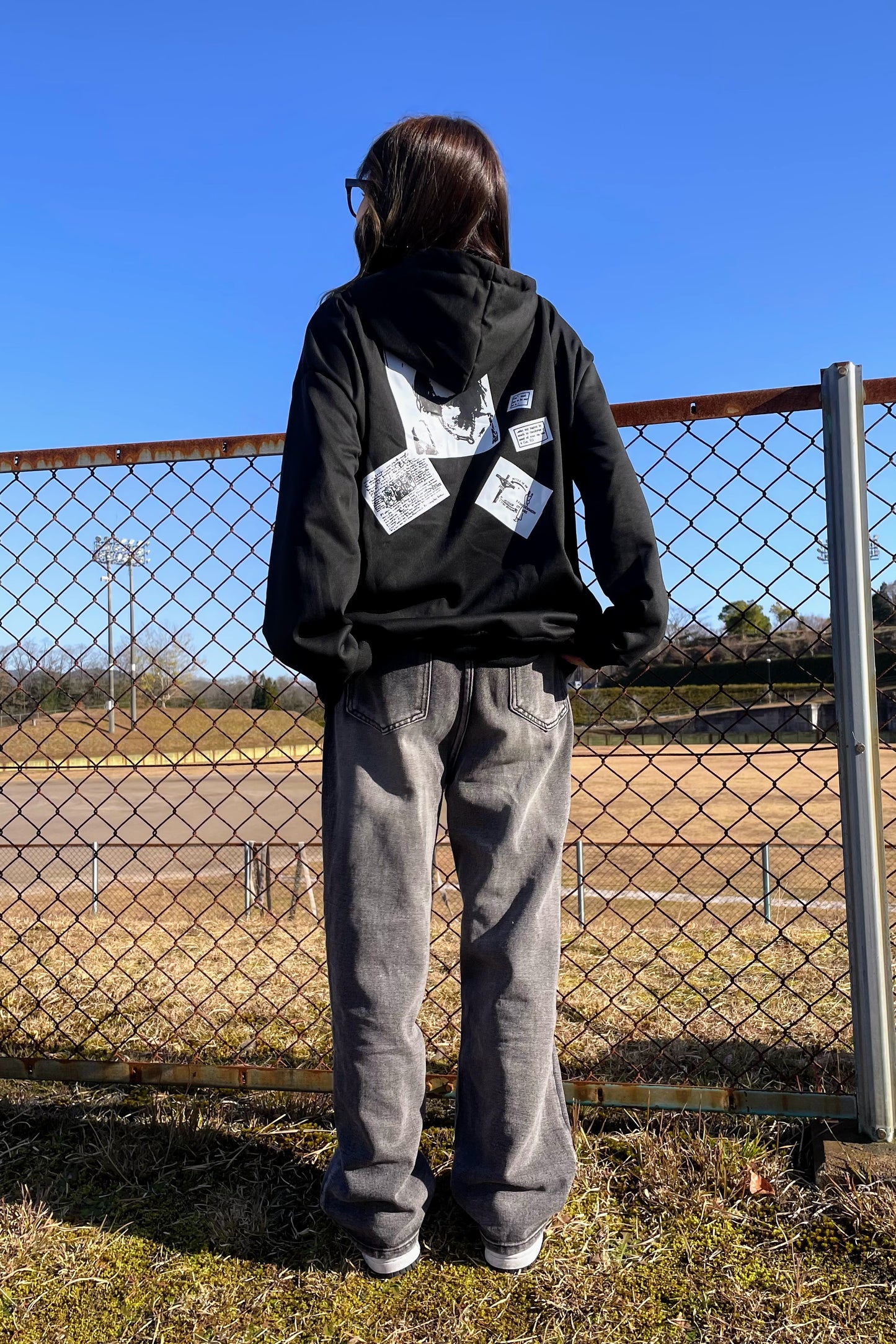 バックロゴパーカー DPA61127