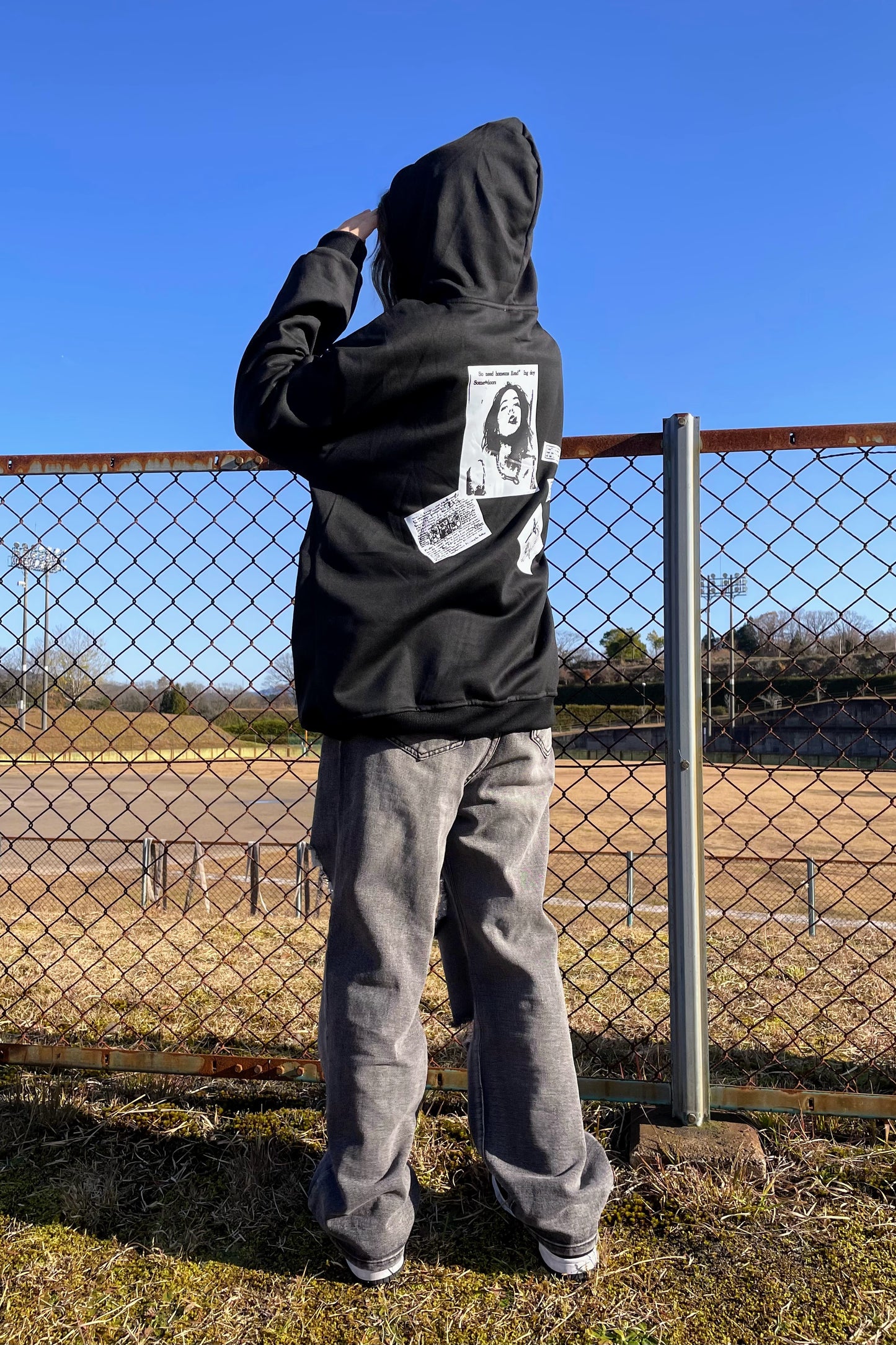 バックロゴパーカー DPA61127