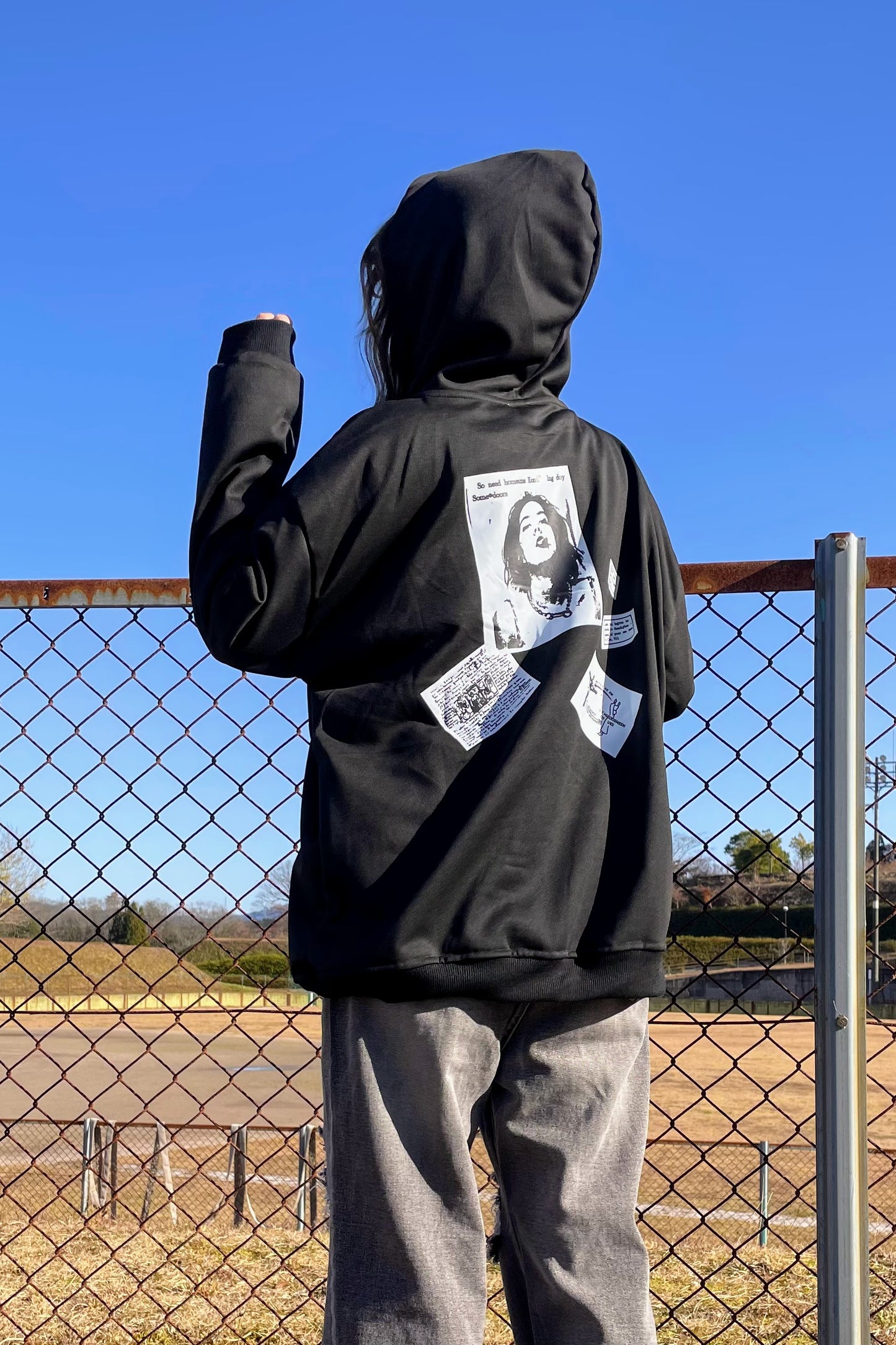 バックロゴパーカー DPA61127