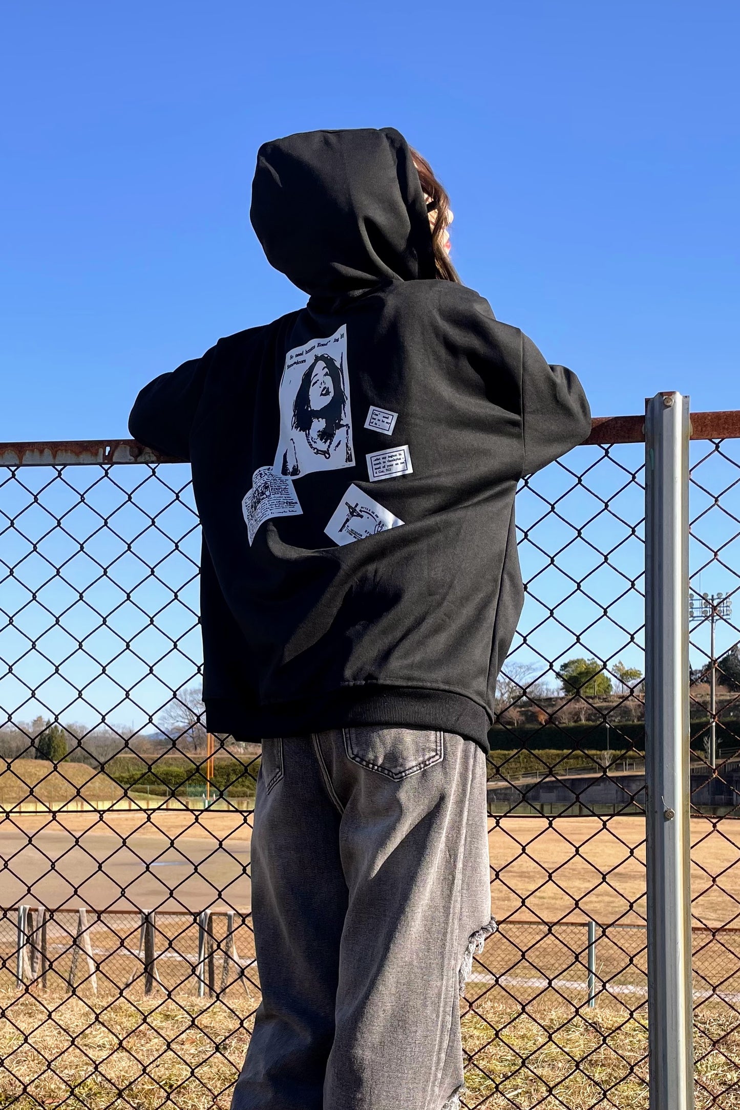 バックロゴパーカー DPA61127