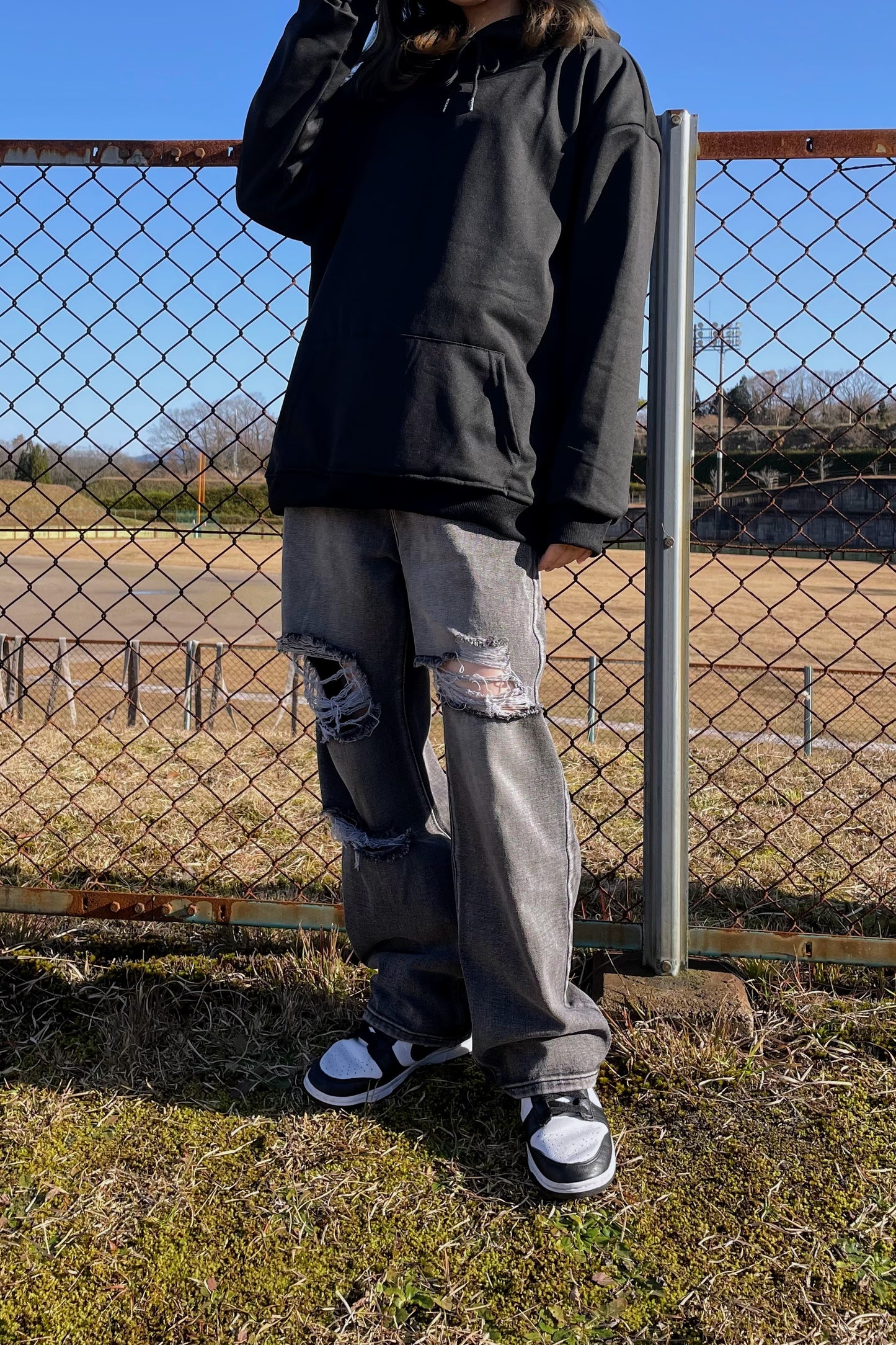 バックロゴパーカー DPA61127