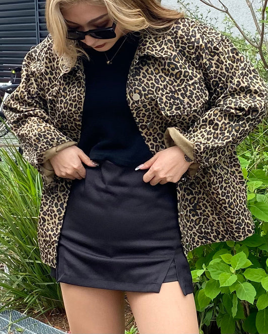 レオパードコットンジャケット DPA41014