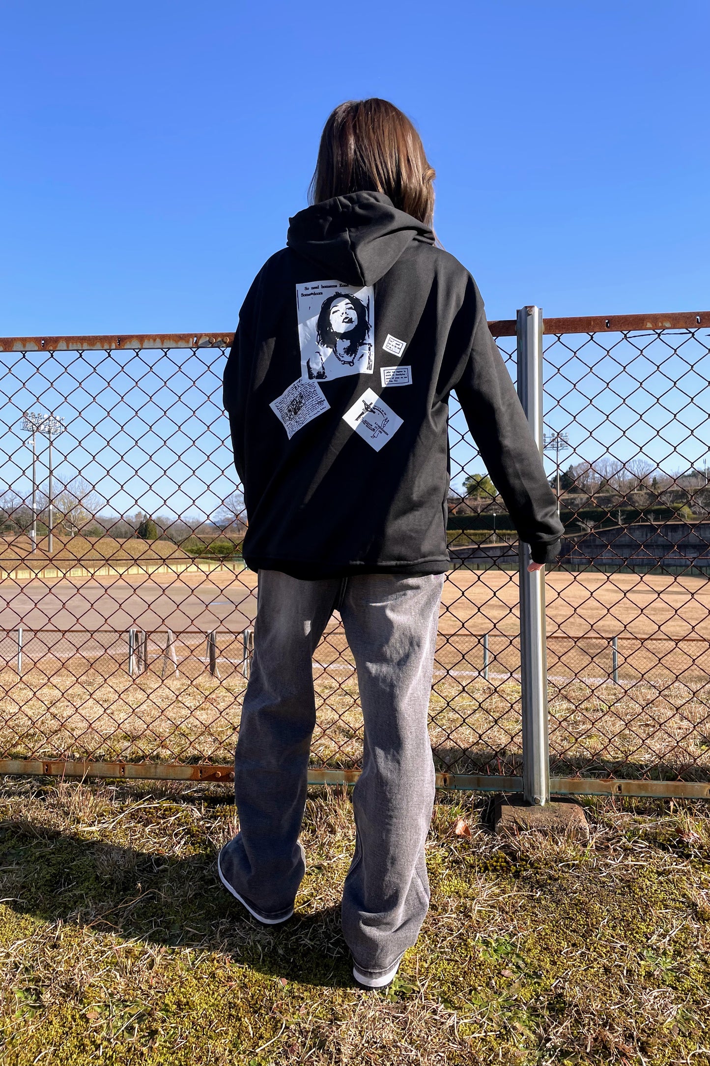 バックロゴパーカー DPA61127