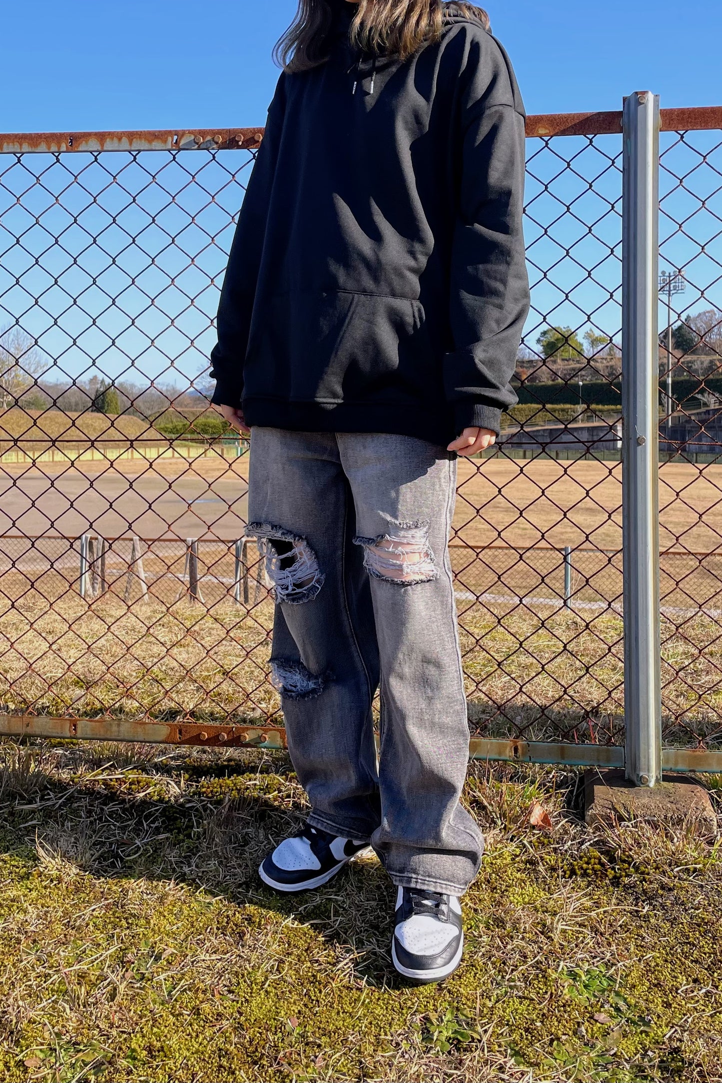 バックロゴパーカー DPA61127