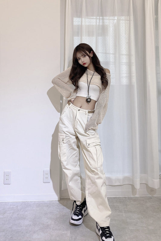 シアーニットトップス DPA64032