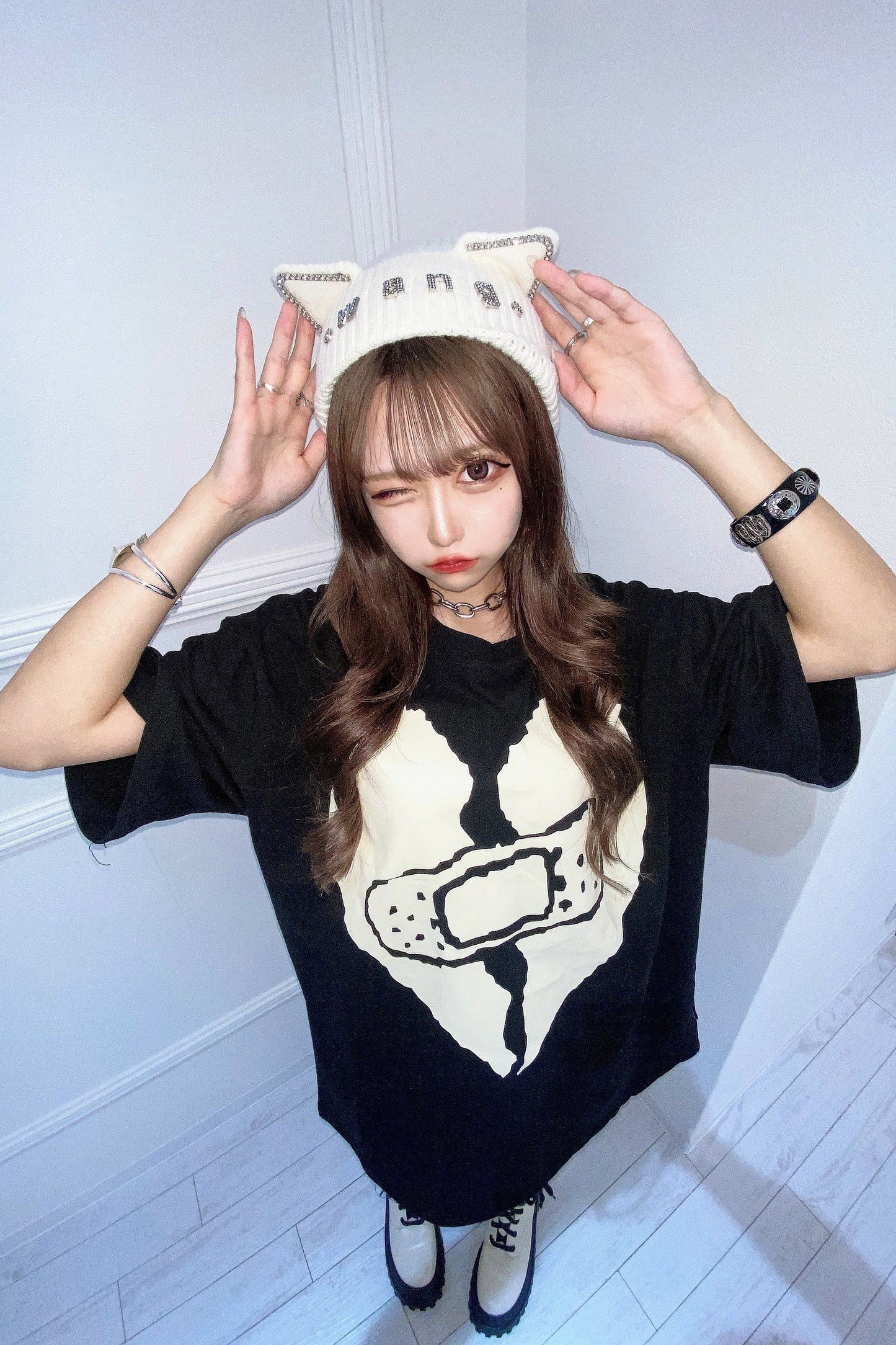 バンドエイドデザインTシャツ DPA64033