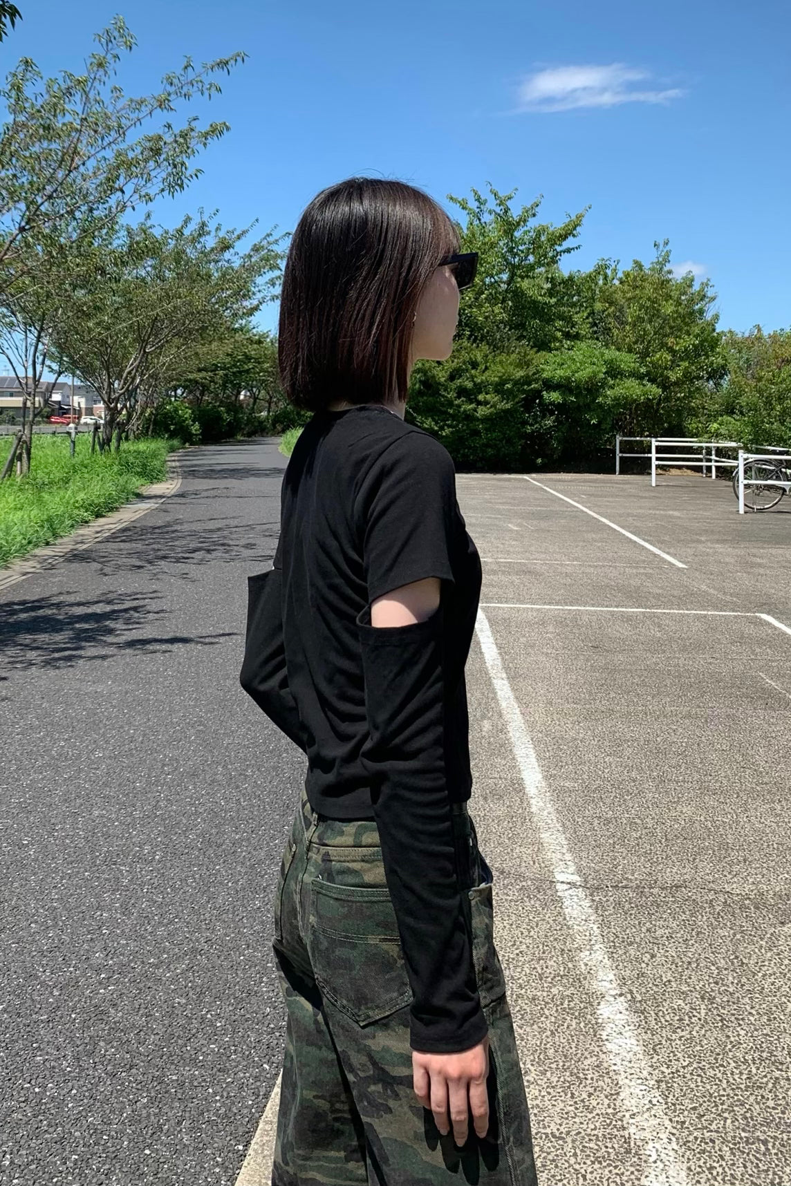 ユニークロングTシャツ DPA76023