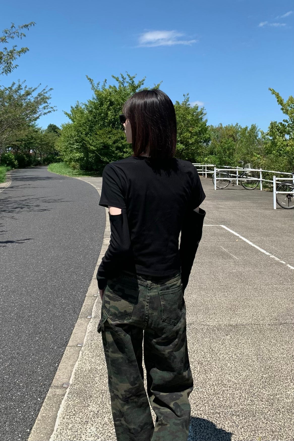 ユニークロングTシャツ DPA76023