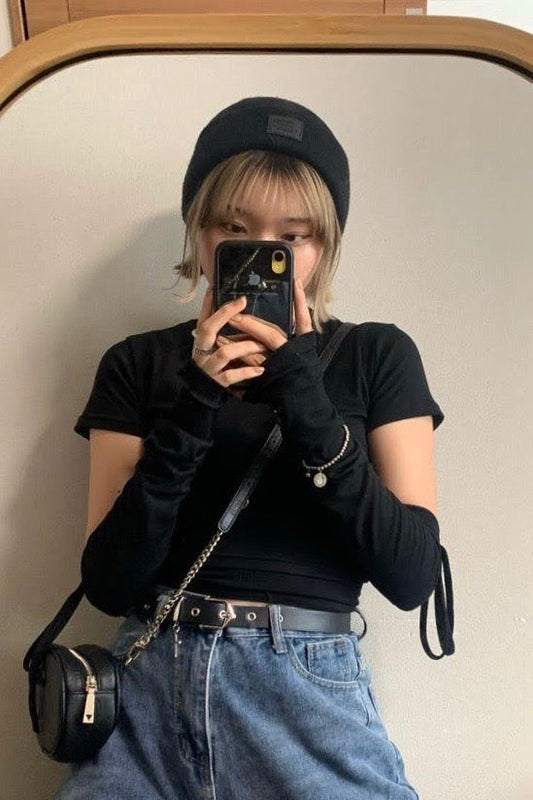 クロップドTシャツ DPA02026