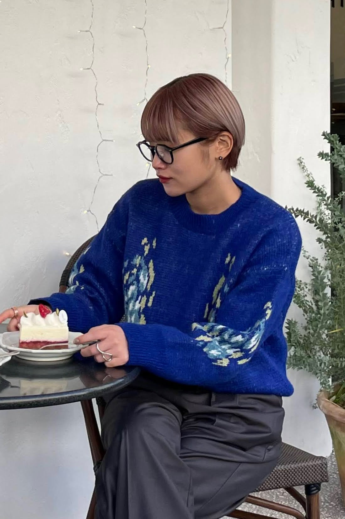 デザインシャギーニット CPA21001