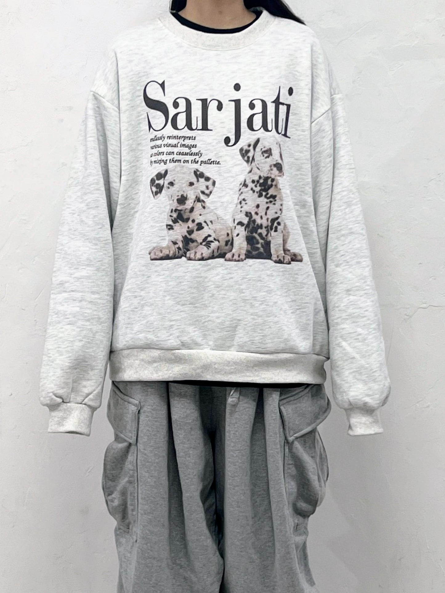 ドッグプリントスウェット DPB35066