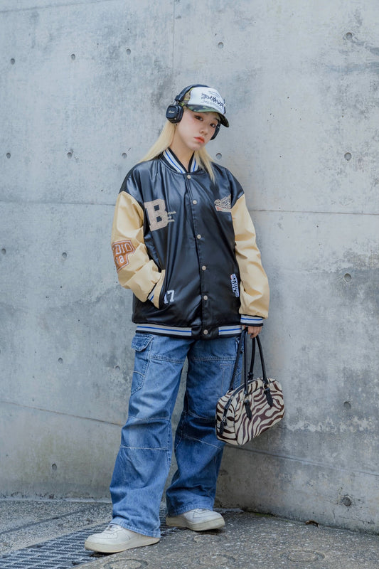 パッチワークスタジャン DPA80059