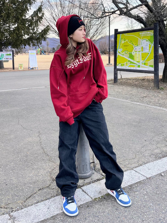 ロゴレッドフーディ DPB42028