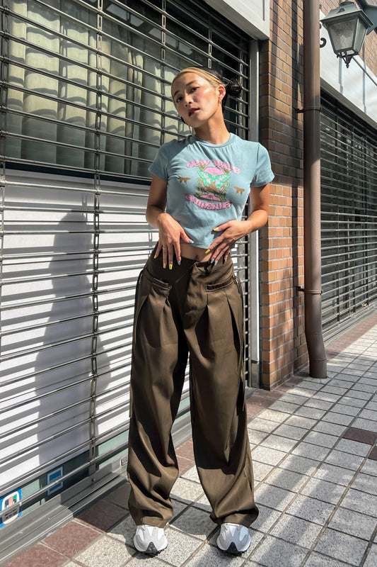 プリントカジュアルTシャツ DPA14172