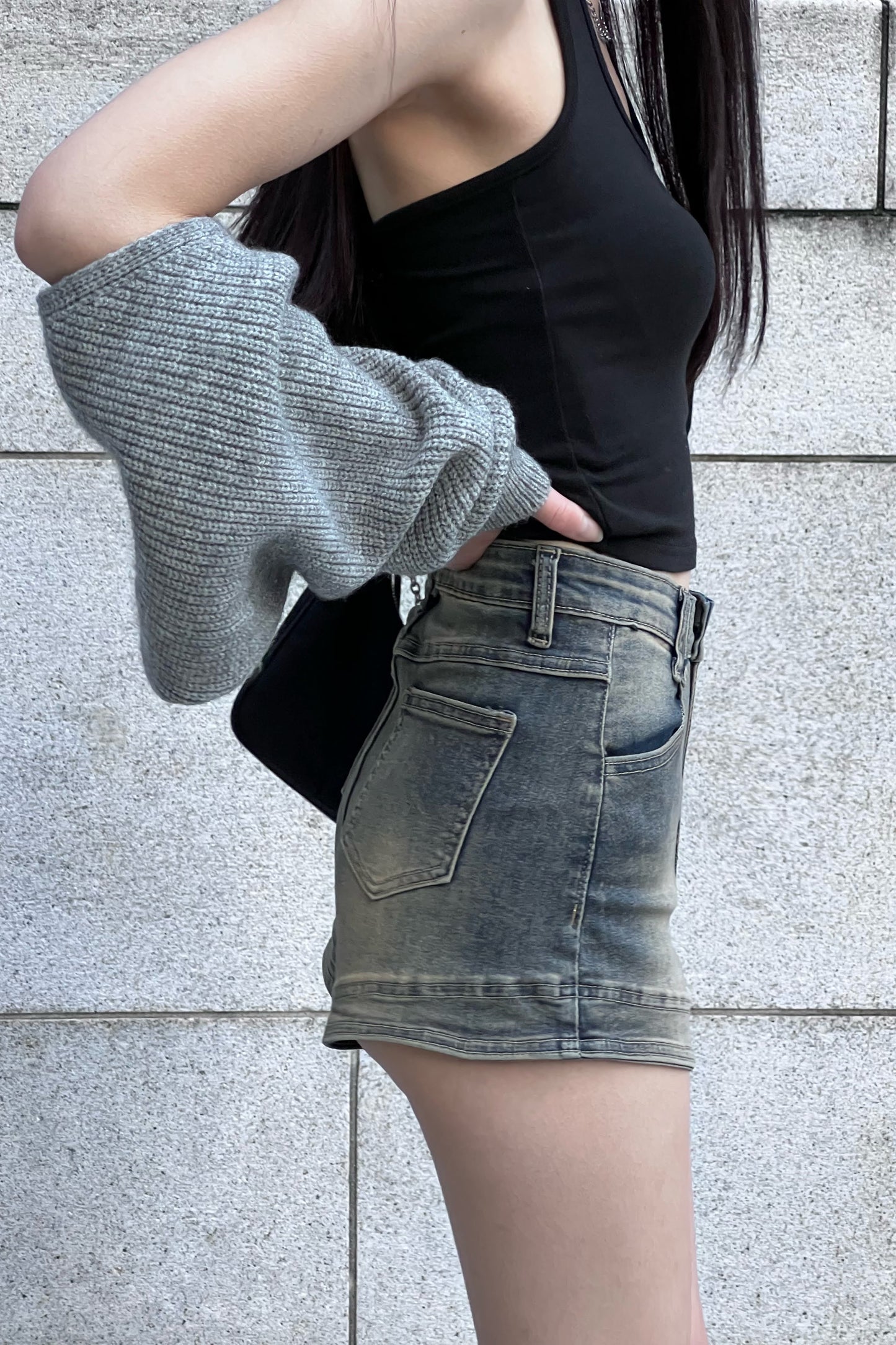ビンテージデニムショートパンツ DPA90049
