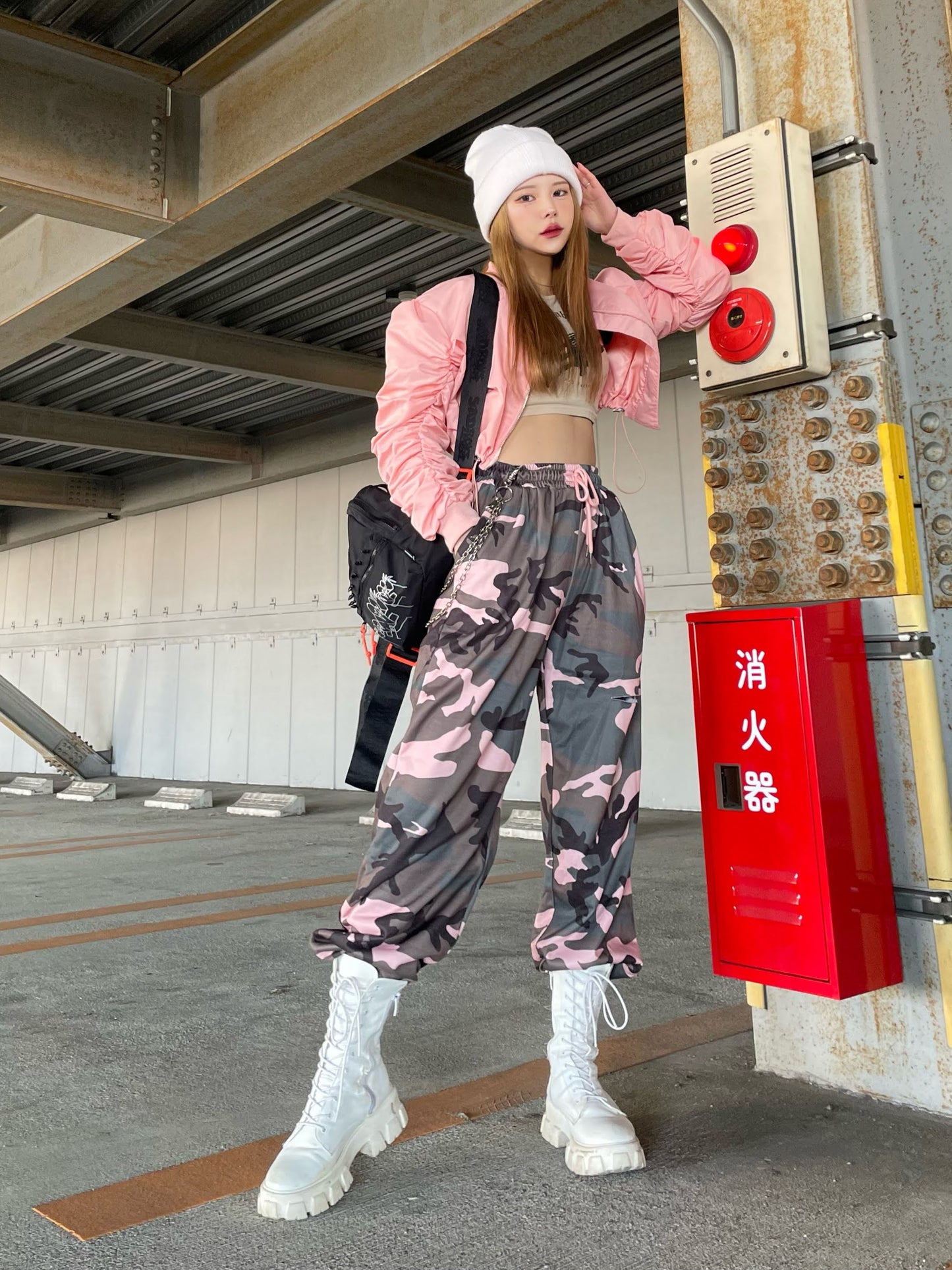 カモフラピンクパンツ DPB39055