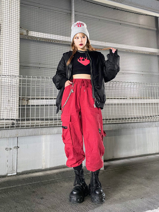 サイドポケットカーゴパンツ DPB39076