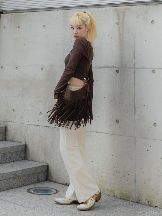 フリンジショルダーバッグ DPA80041