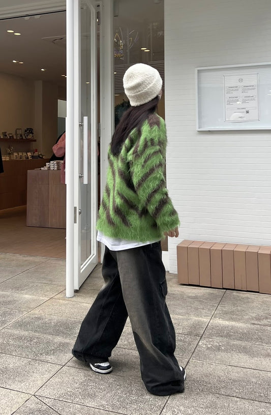 ゼブラニットセーター DPB35048