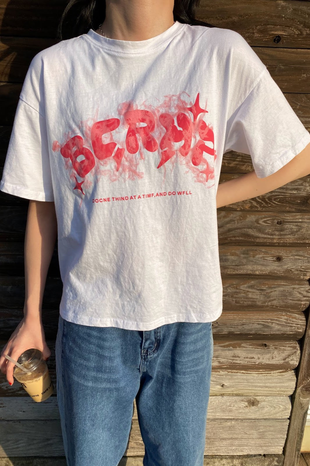 ホワイトロゴTシャツ DPA46043