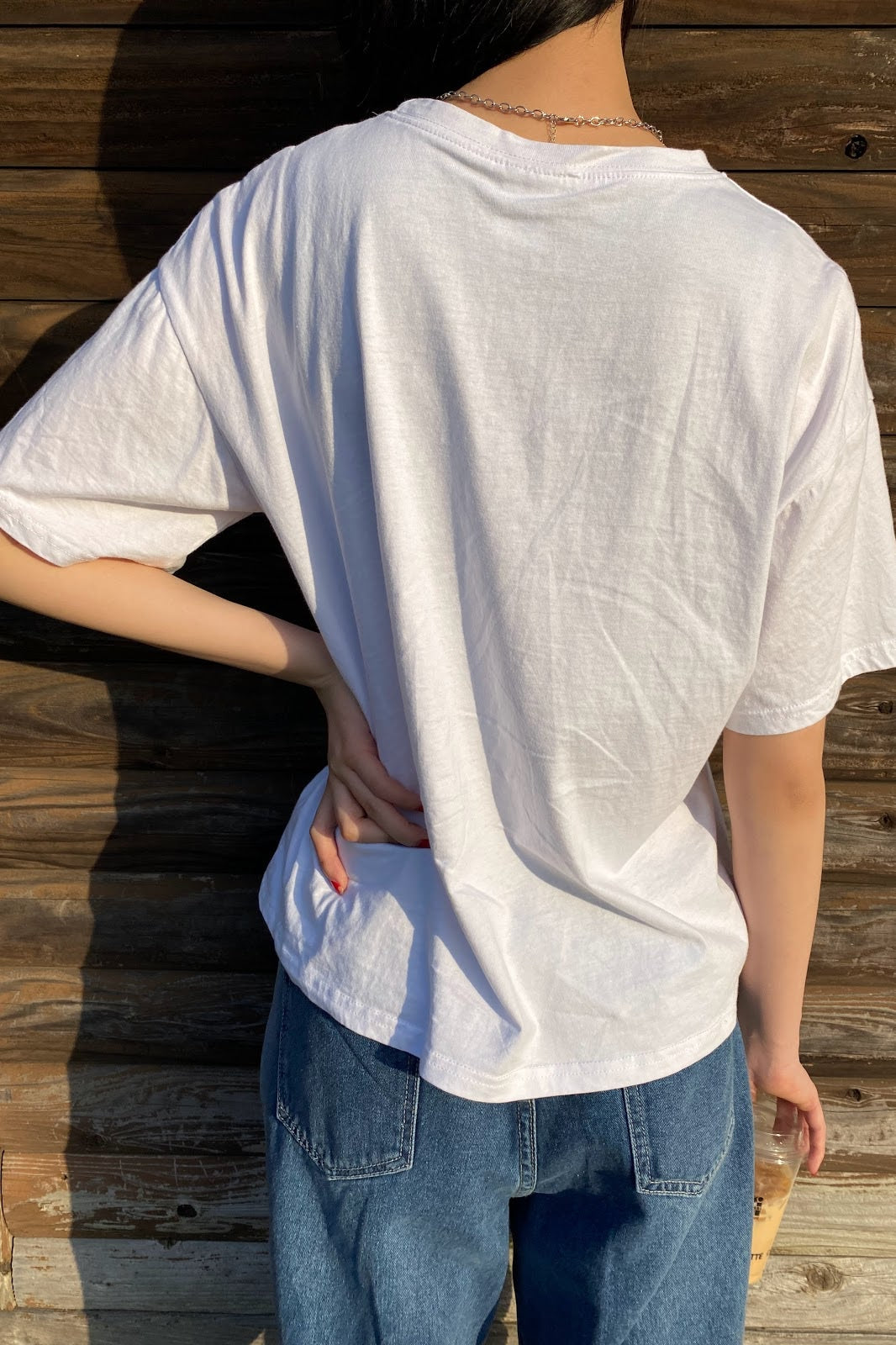 ホワイトロゴTシャツ DPA46043