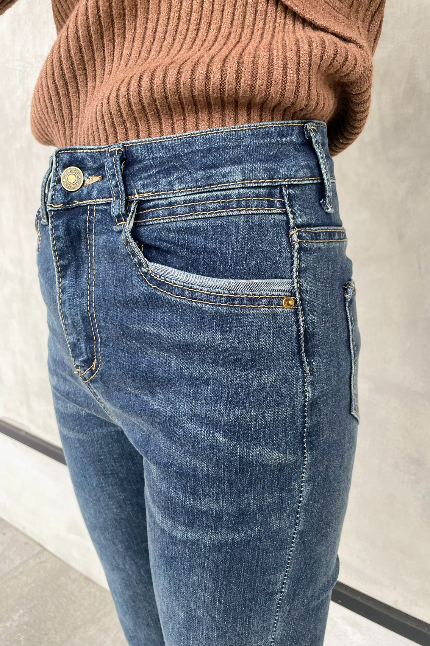 ロールアップデニムパンツ CPA14005