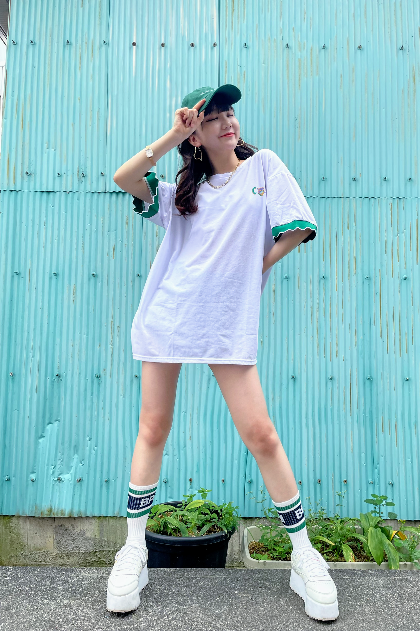 バックプリントオーバーTシャツ DPB01019