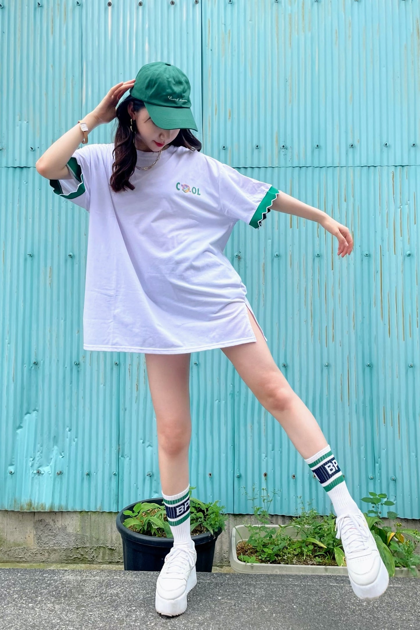 バックプリントオーバーTシャツ DPB01019
