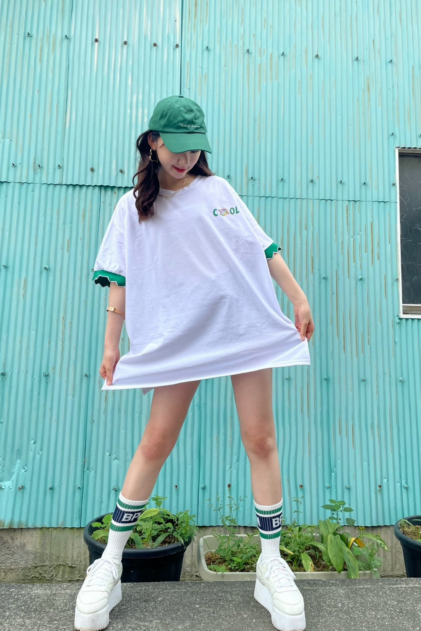 バックプリントオーバーTシャツ DPB01019