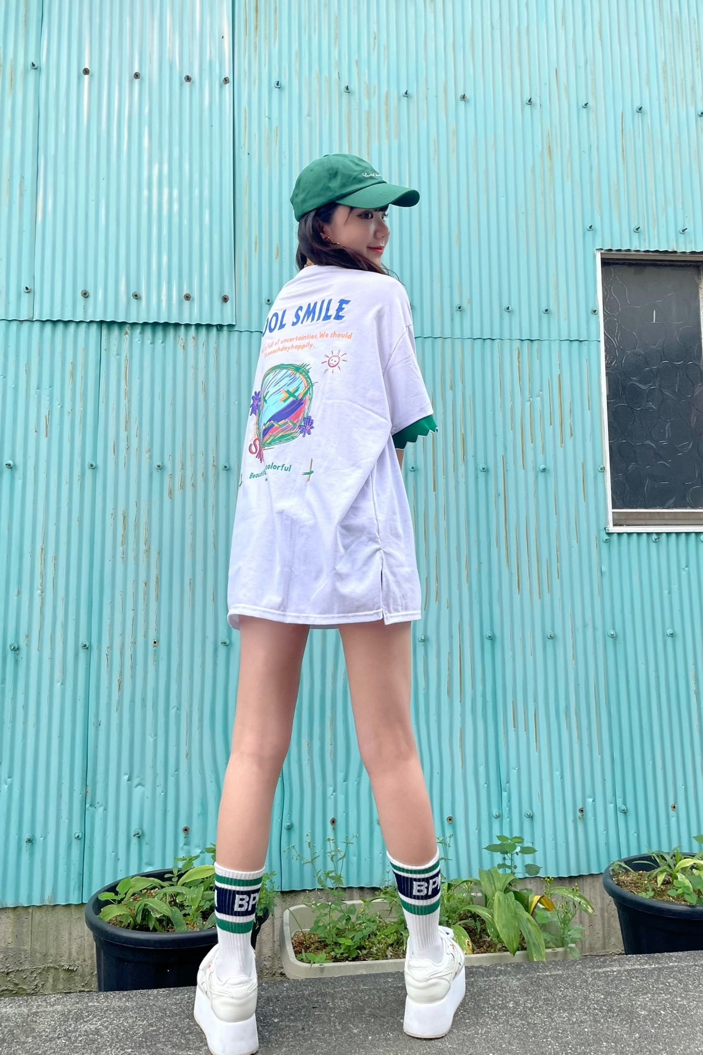 バックプリントオーバーTシャツ DPB01019