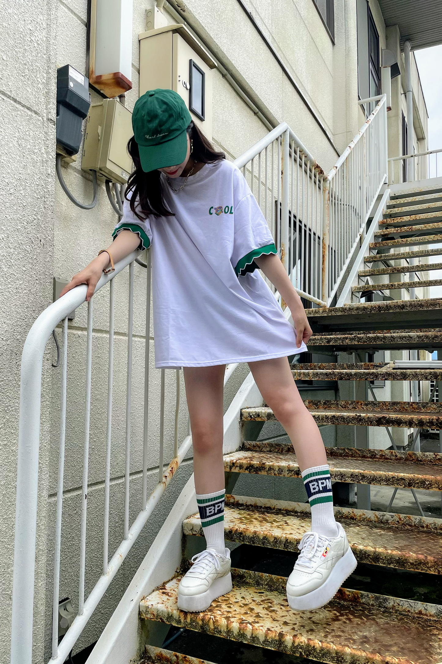 バックプリントオーバーTシャツ DPB01019