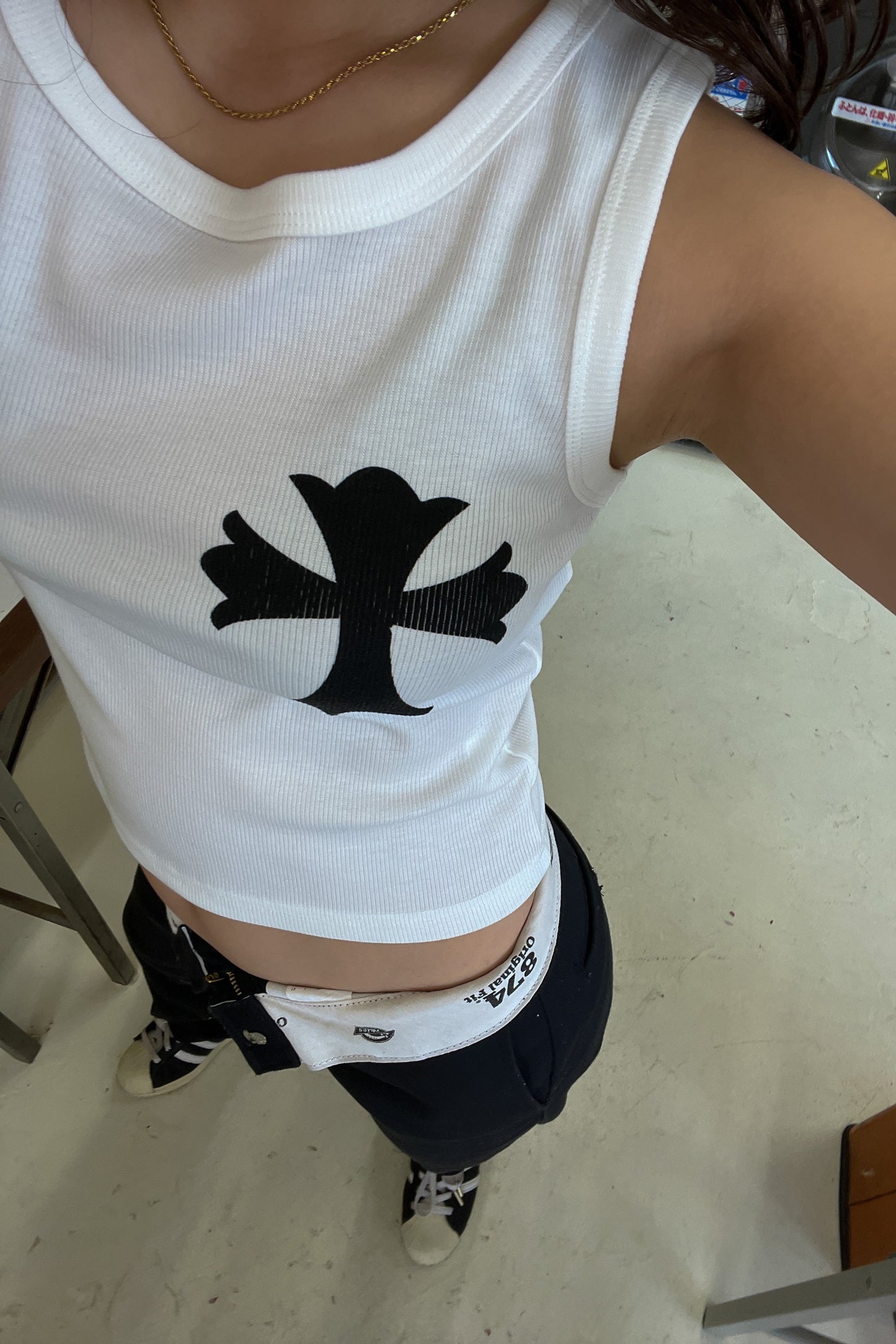 クロスロゴタンクトップ DPA14133