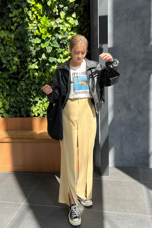 ジップアップレザージャケット CPA04017