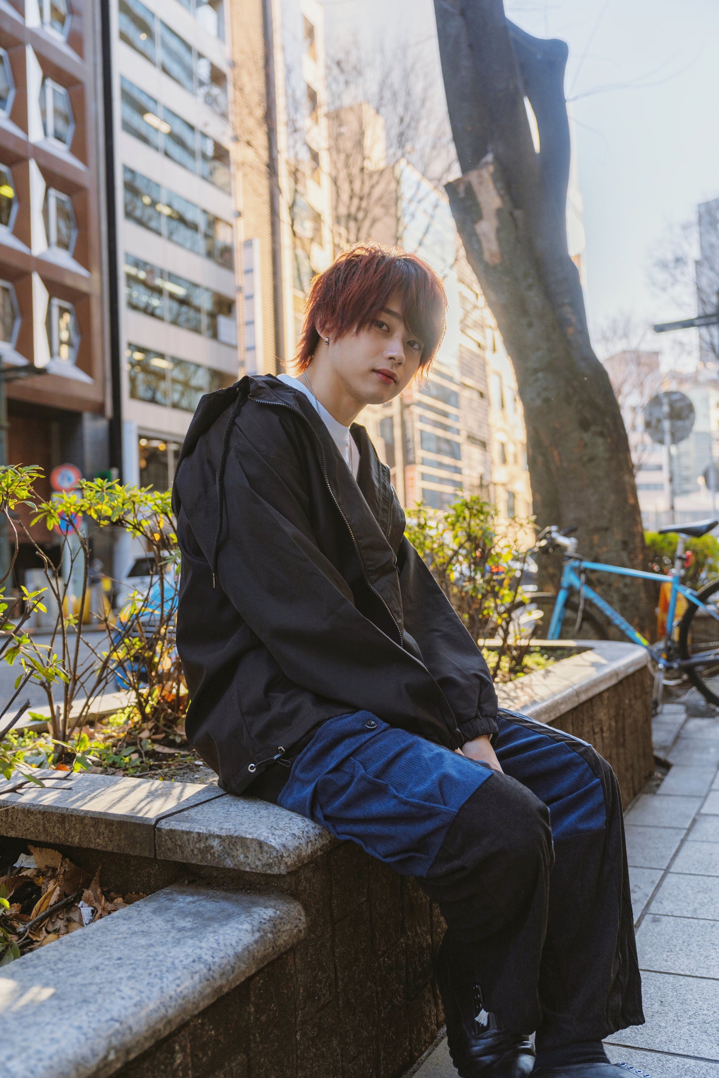 ワイドブルーパンツ SPA04008