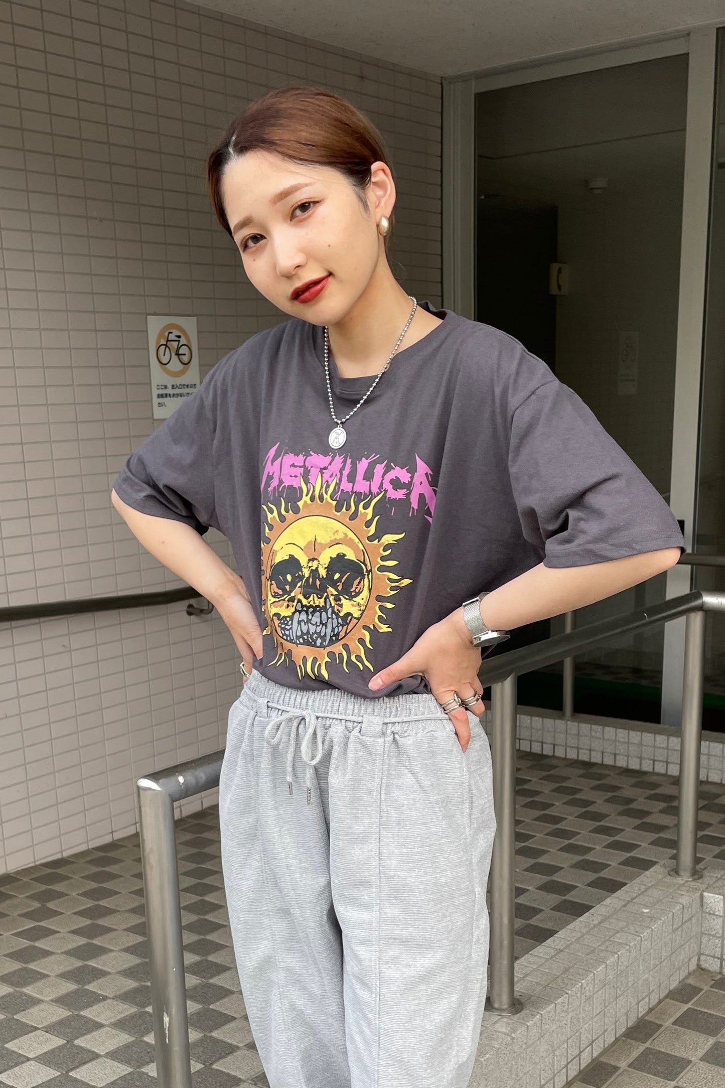 METALLICAストリートTシャツ DPA61016