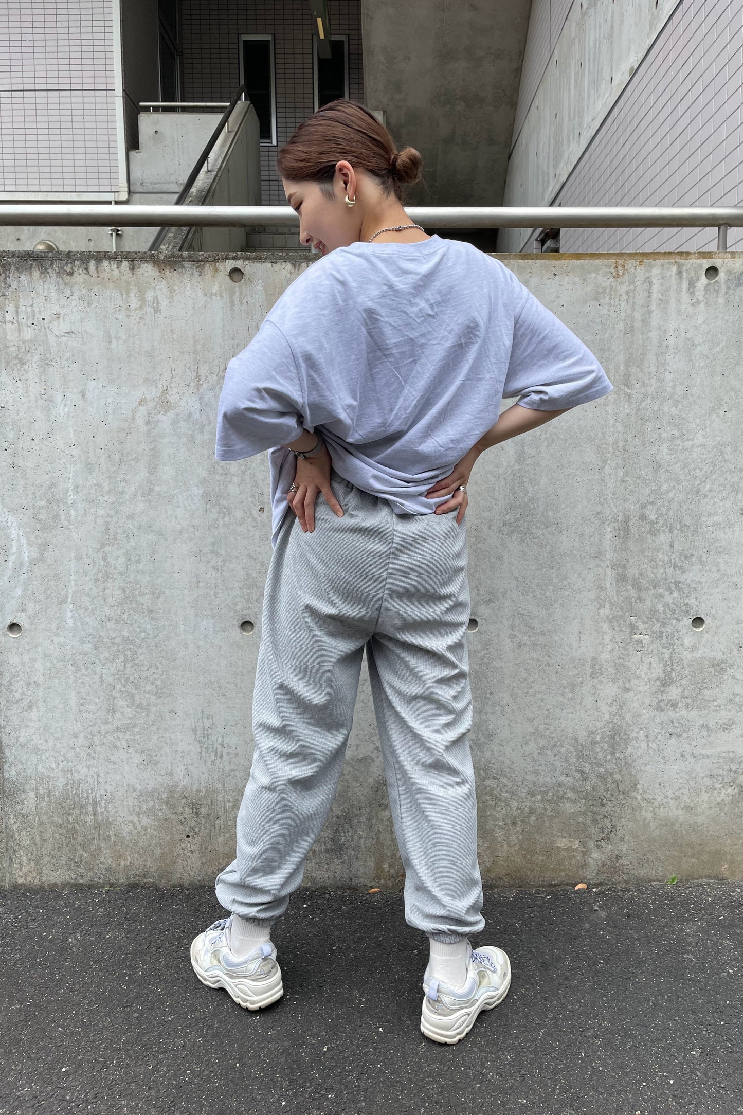 ワッフルスウェットパンツ DPA61010