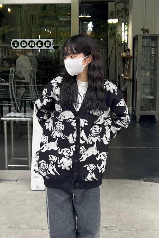 ドッグヘアリィカーディガン DPB35008