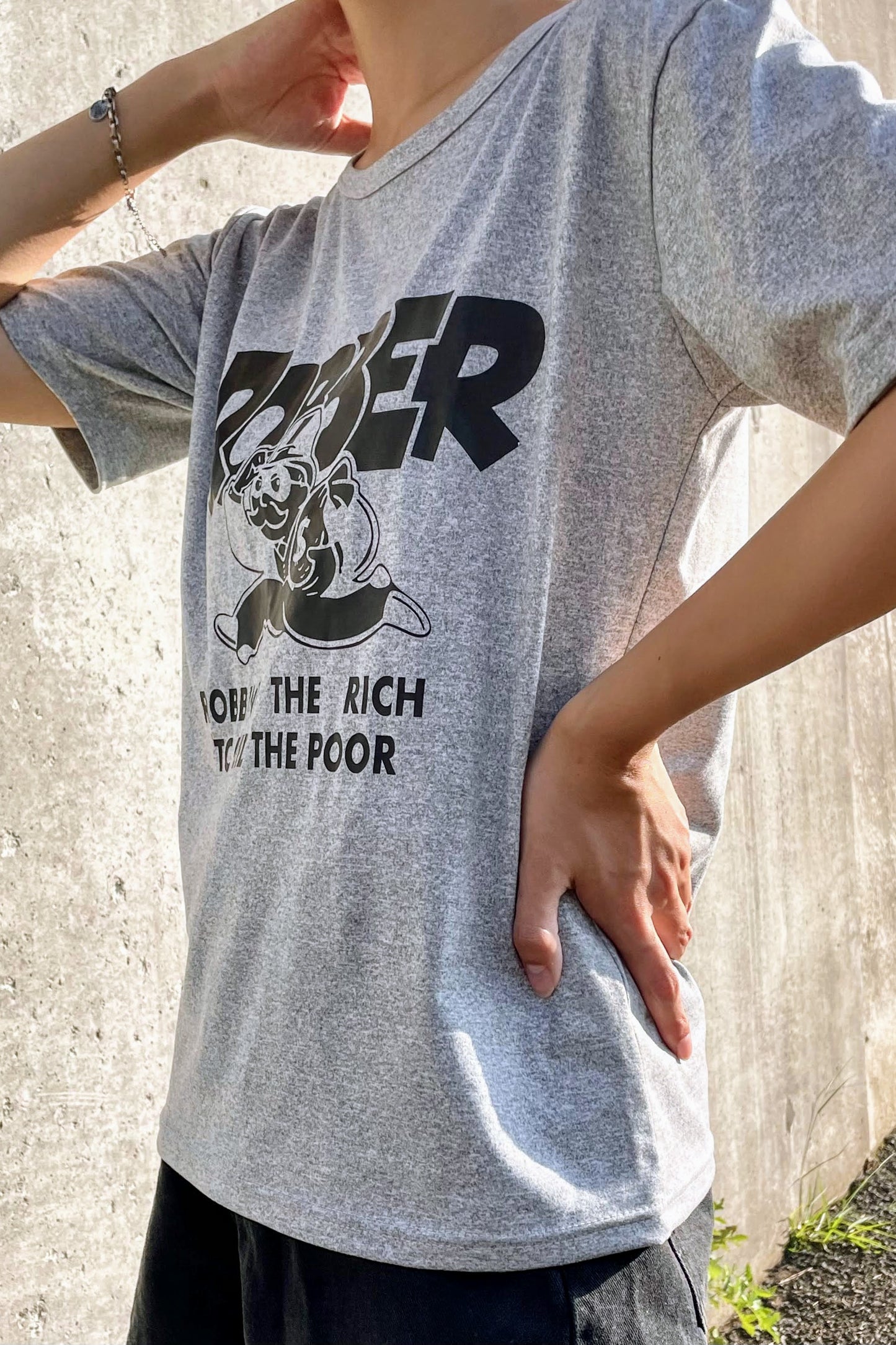 ROBBERロゴTシャツ DPA96025