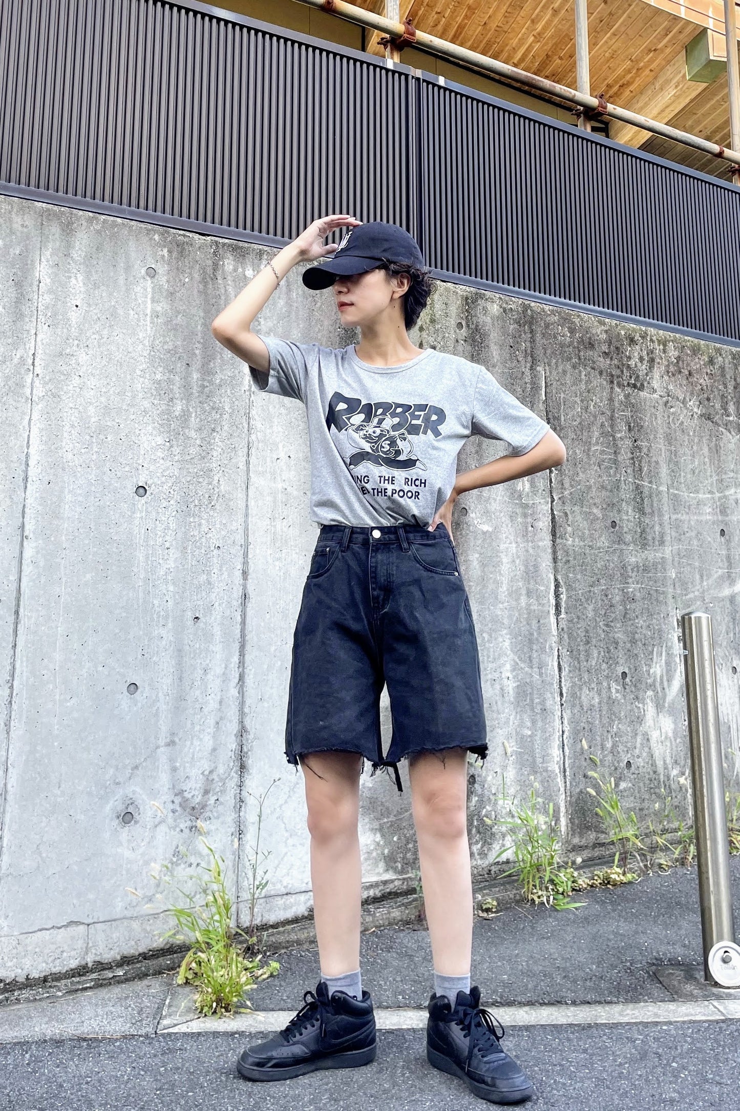 ROBBERロゴTシャツ DPA96025