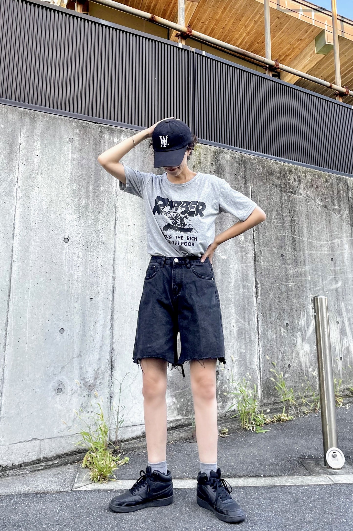 ROBBERロゴTシャツ DPA96025