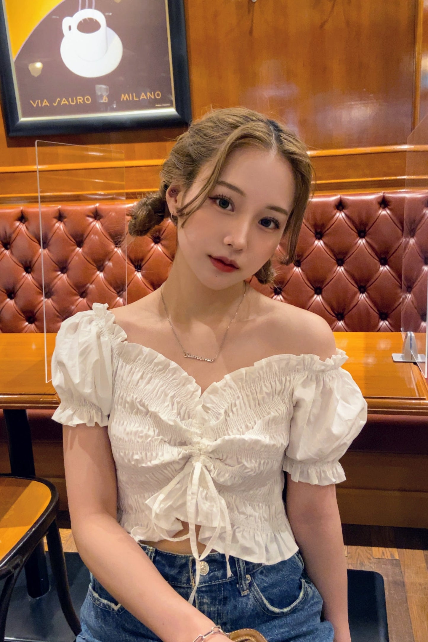 オフショルブラウス DPB08006