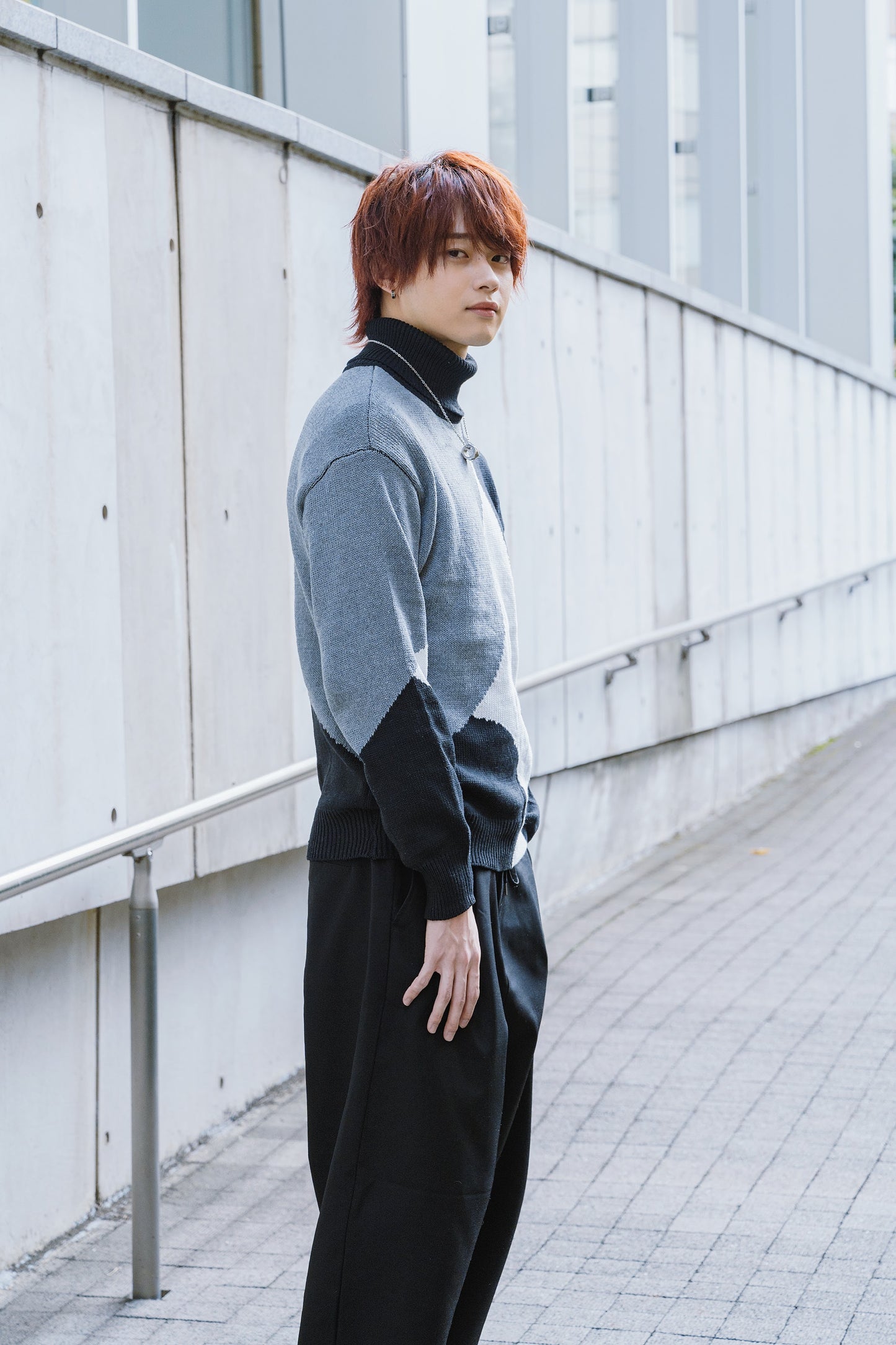 マルチカラータートルネック SPA04005