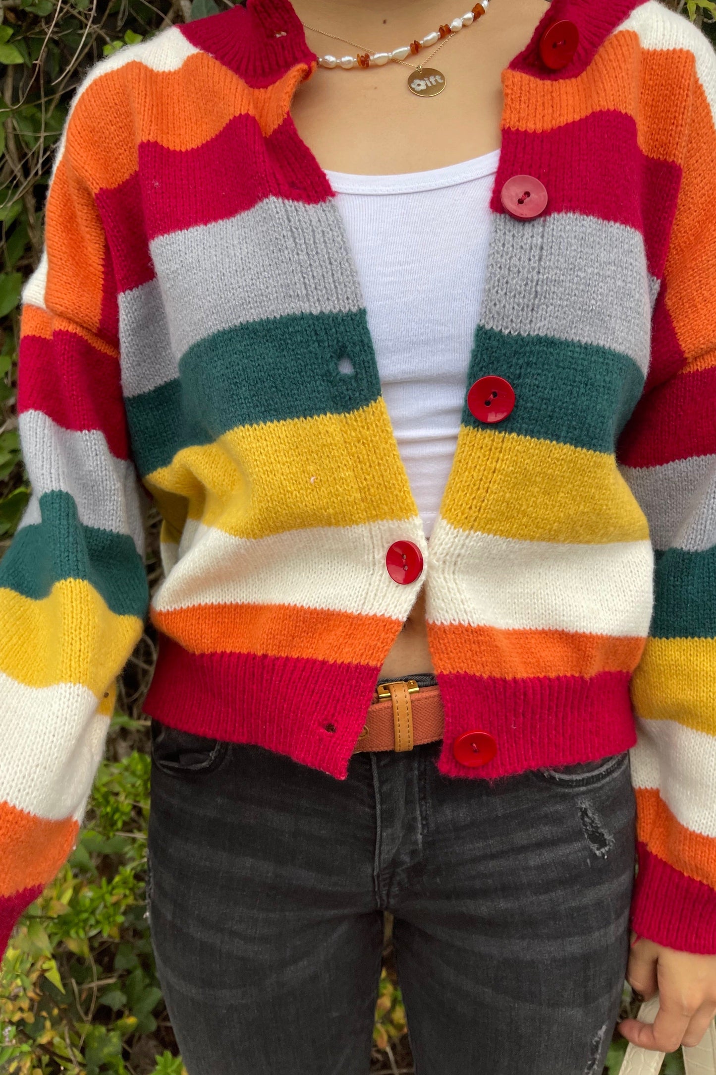 ボーダーカーディガン DPA13021