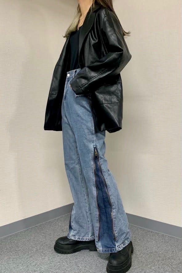 ボーイッシュレザージャケット DPA02078