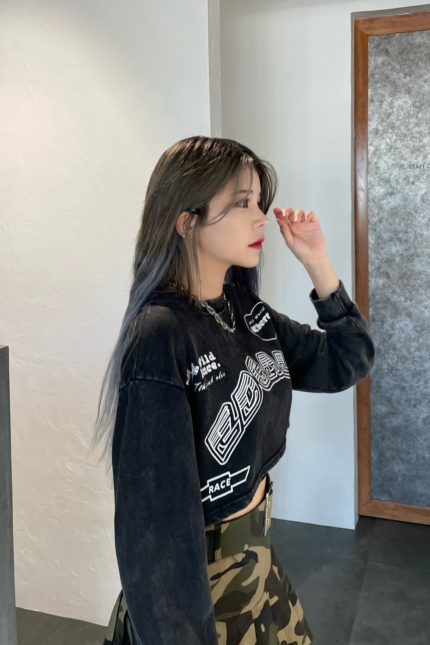 クロップドロゴTシャツ DPB39002