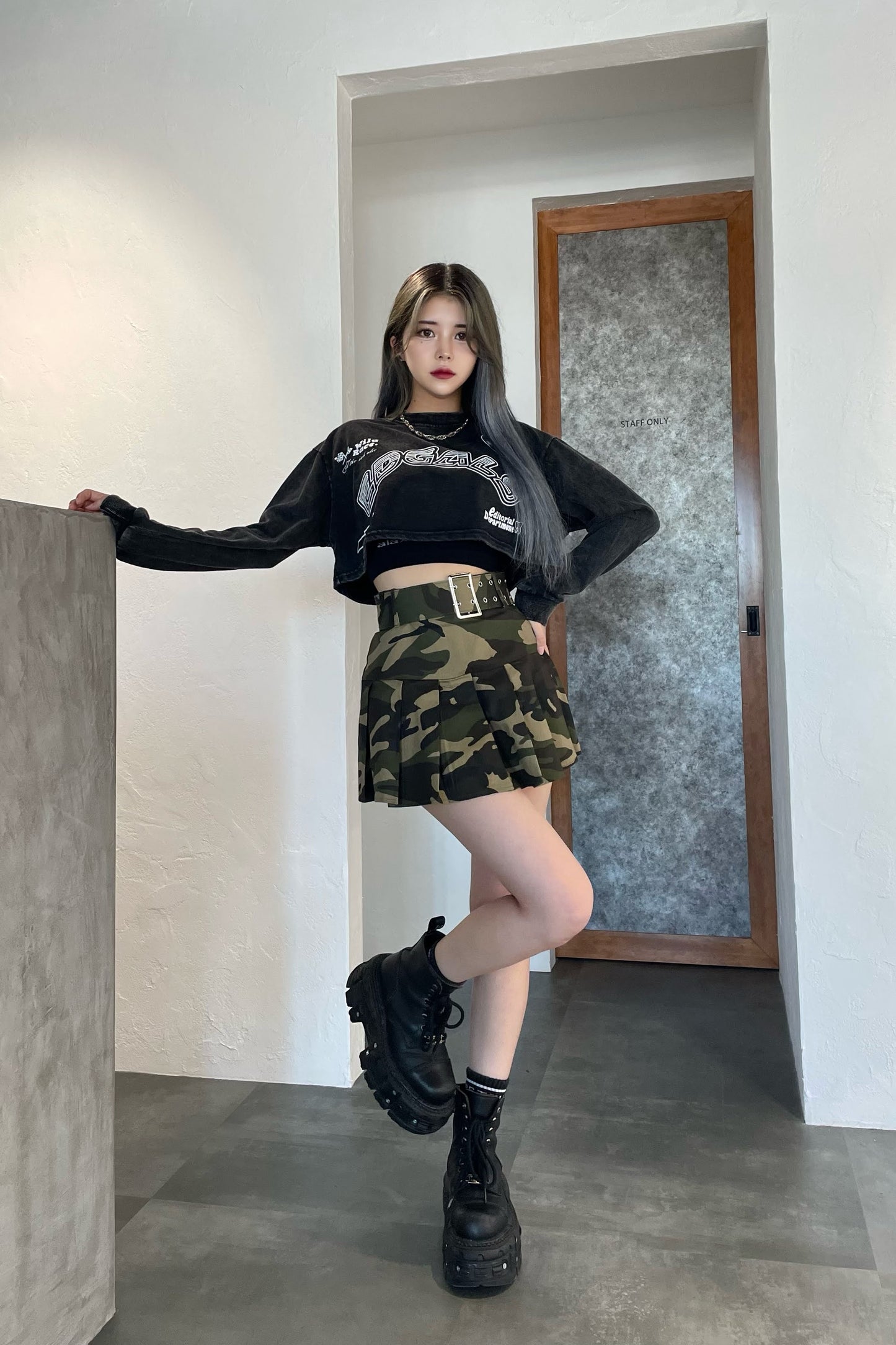 クロップドロゴTシャツ DPB39002