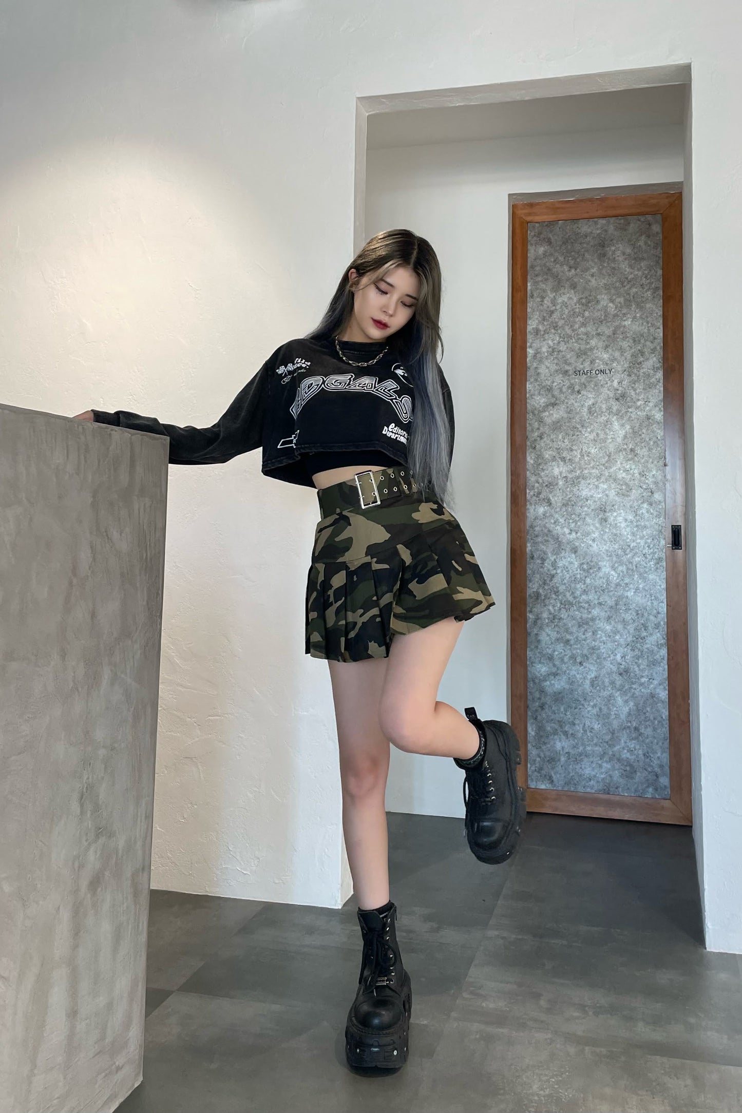 クロップドロゴTシャツ DPB39002