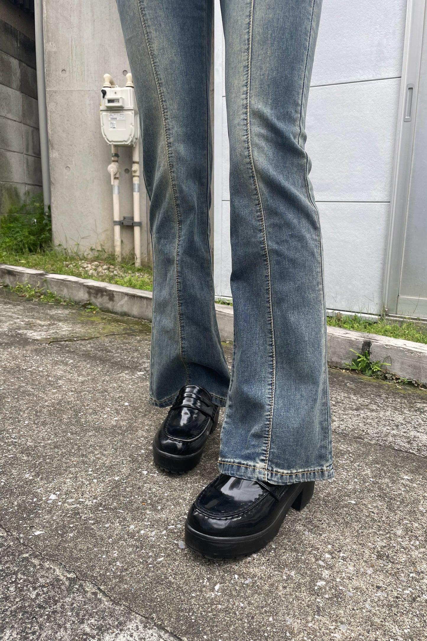 ストレッチフレアパンツ DPA72048