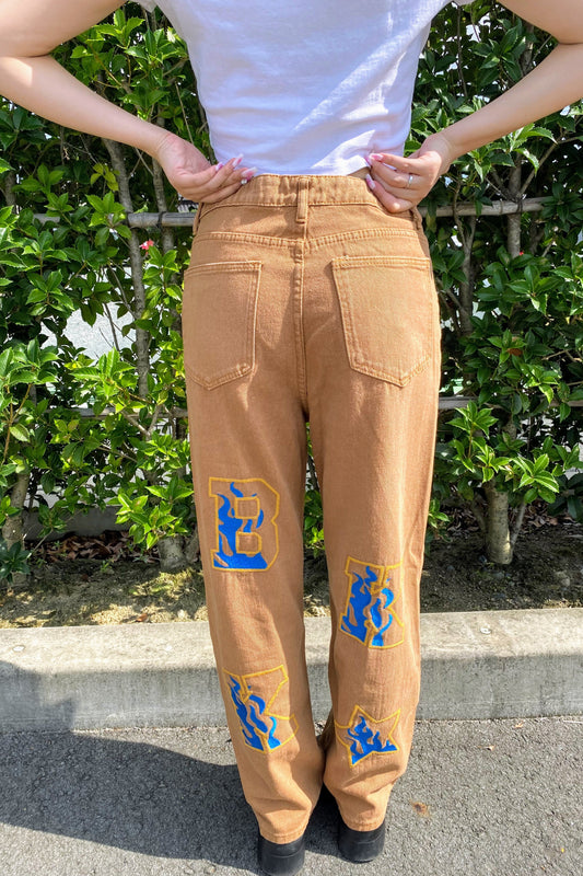 ロゴデニムパンツ DPB02001