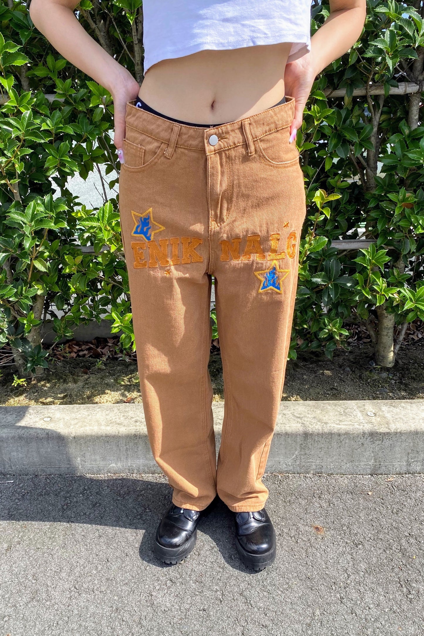 ロゴデニムパンツ DPB02001